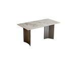 IN-Italian Minimalist Slate Dining Set 6 Seater