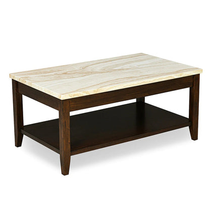 Tectra Center Table-Antique Cherry