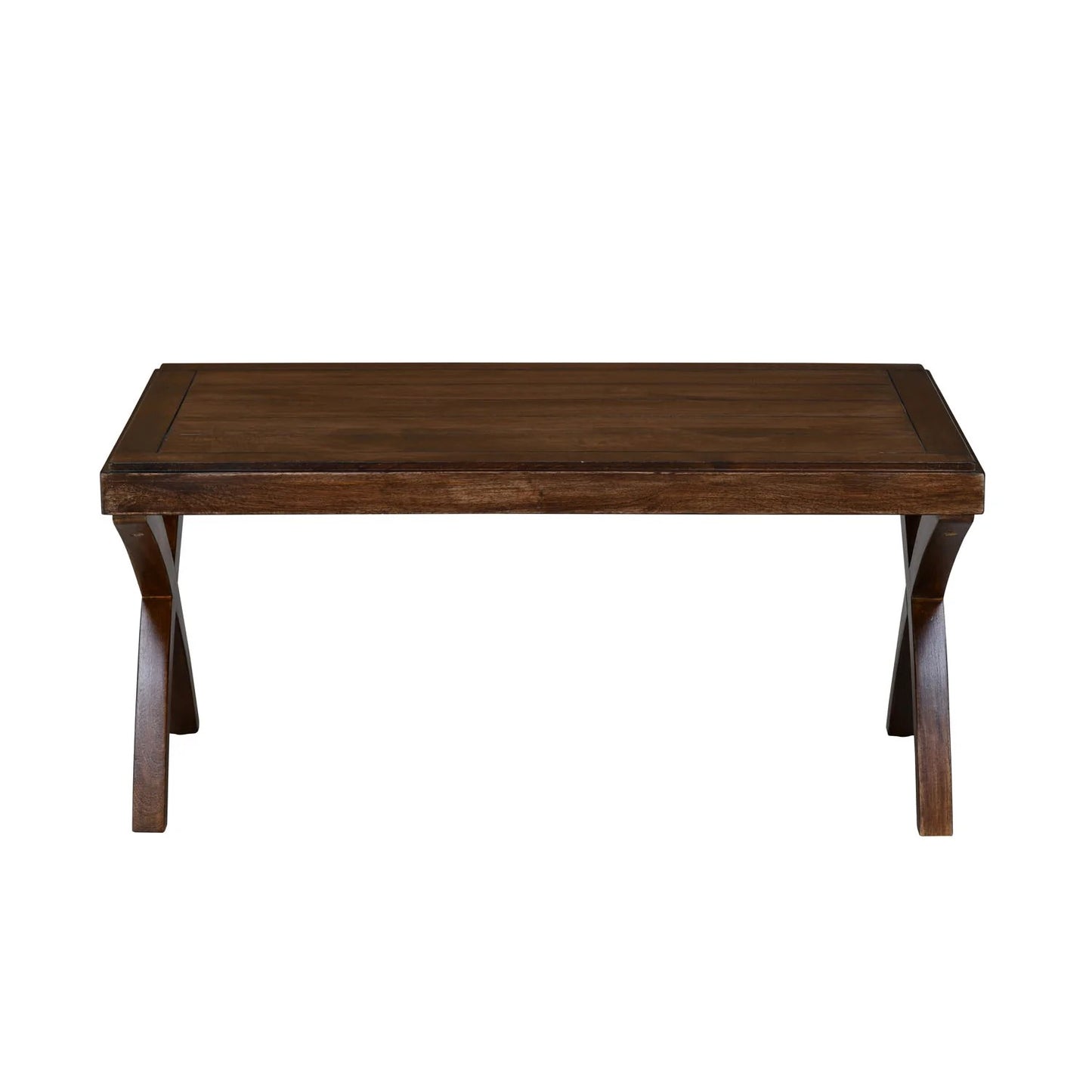 Karla Solid Wood Center Table-Walnut