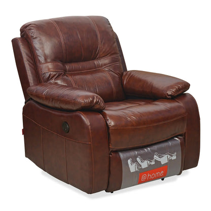 Wilson 1 Seater Electric Recliner-Brown