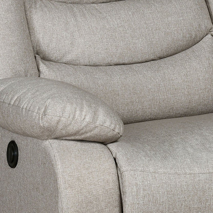 Era 1 Seater Electric Recliner-Honey Beige