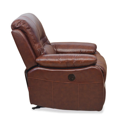 Wilson 1 Seater Electric Recliner-Brown