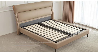 IN-Modern Simple Soft Bed Coffee
