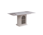 IN-Modern milk coffee storage dining table and chairs