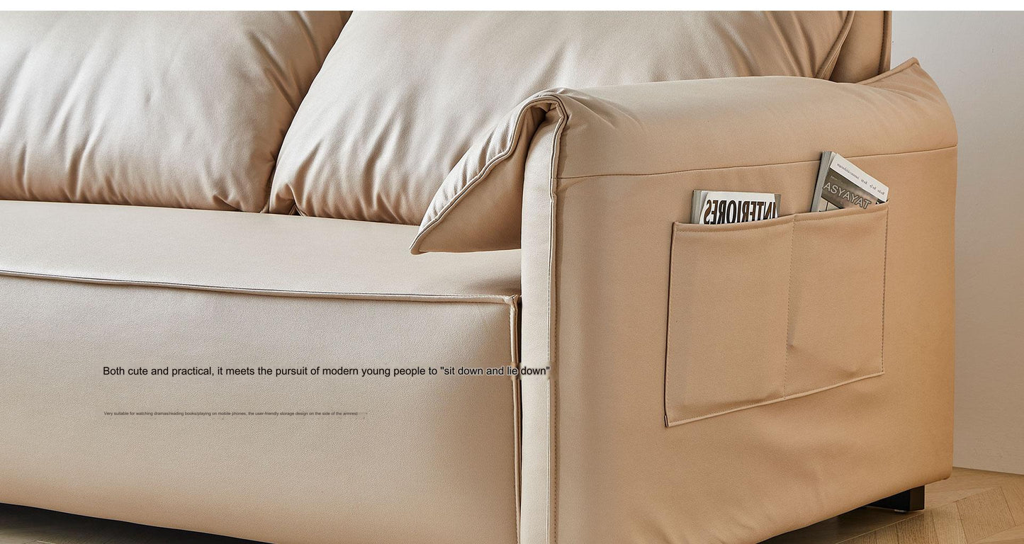 In-Elephant ear technology fabric sofa 2 seater