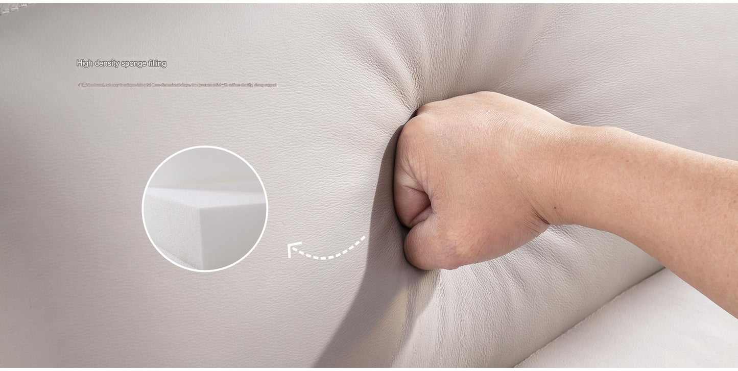 IN-Ivan-Modern Simple Leather Soft Bed
