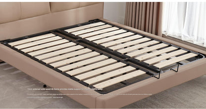 IN-Modern leather soft bed