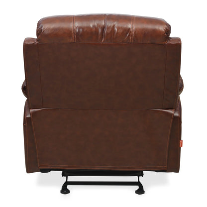 Wilson 1 Seater Sofa with Rocker Recliner-Caramel