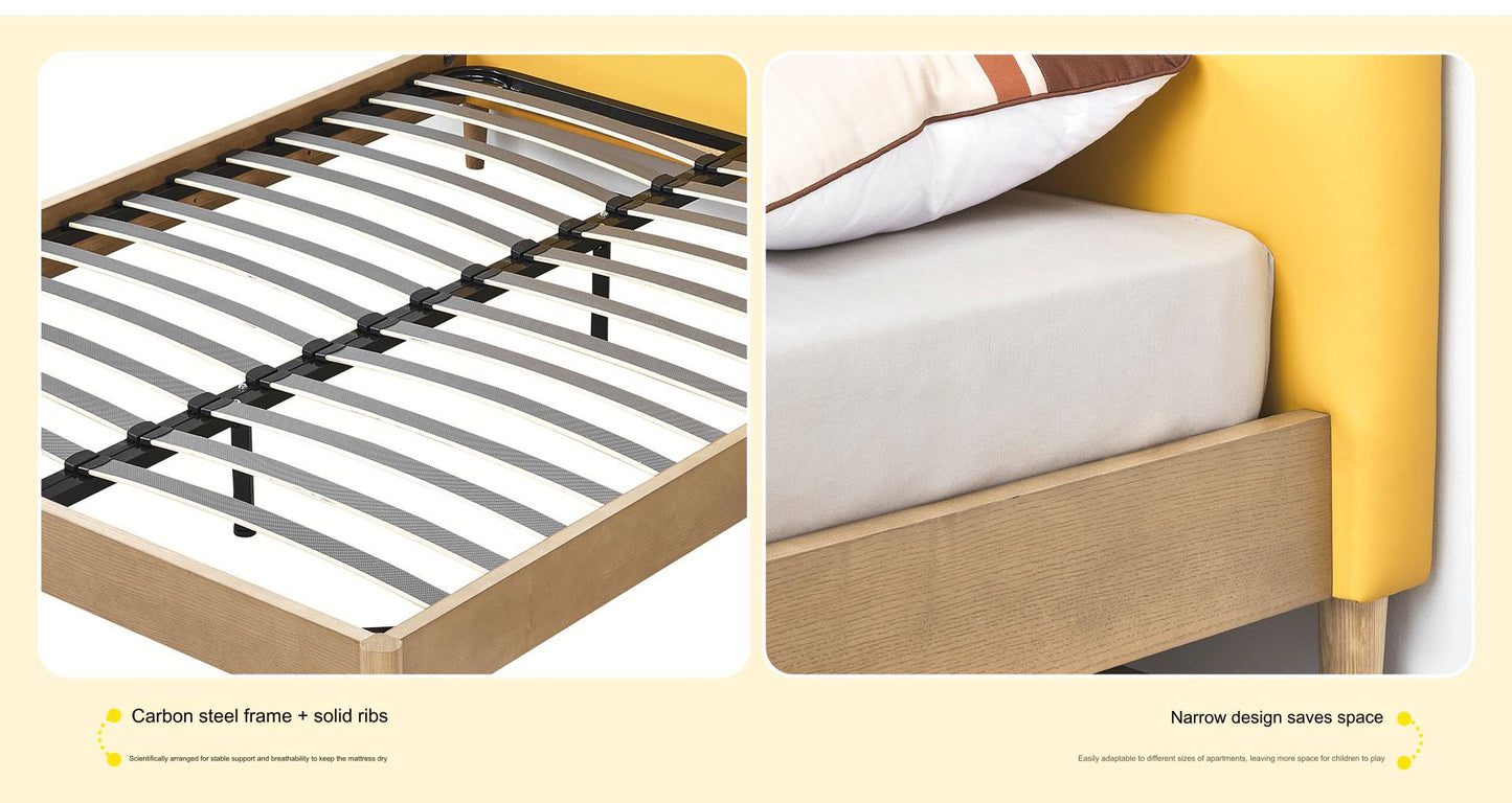 IN-Wood Language-Log style children's bed