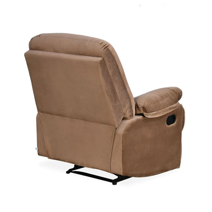 Skelton 1 Seater Manual Recliner-Brown