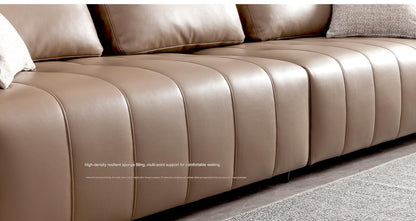 IN-Piano Key Technology Leather Sofa 2 seater