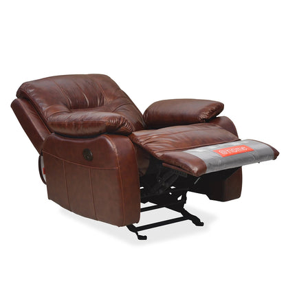 Wilson 1 Seater Electric Recliner-Brown