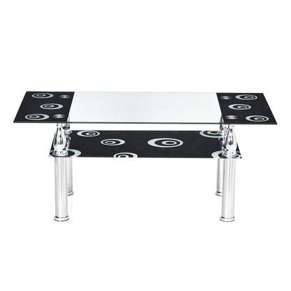 Corolla Center Table-Black