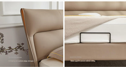 IN-Modern Simple Soft Bed Coffee