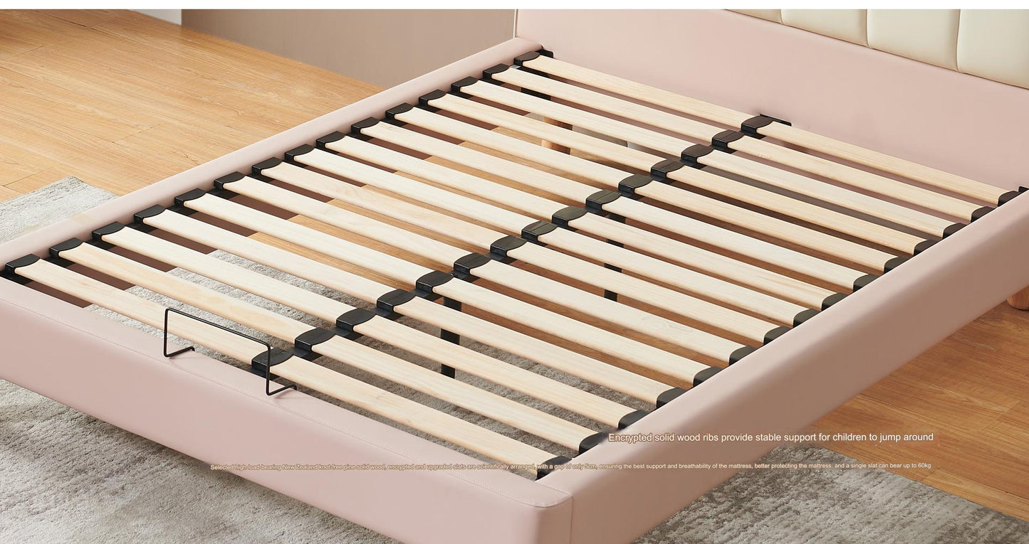 IN-Two-color piano key children's bed