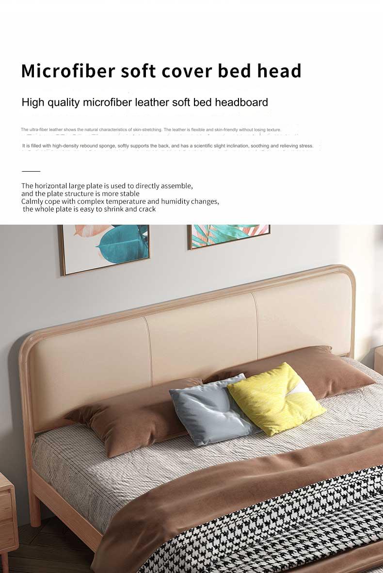 IN-Nordic solid wood bed