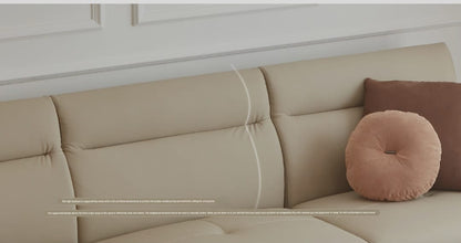 IN-Italian Light Luxury Cat Claw 3 Seater Leather Sofa