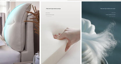 IN-Evian-Modern Simple Technology Fabric Soft Bed