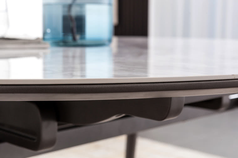 IN-Modern Slate Functional Round Table Dining Set