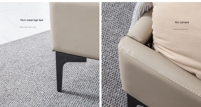 IN-Nice modern simple leather soft bed