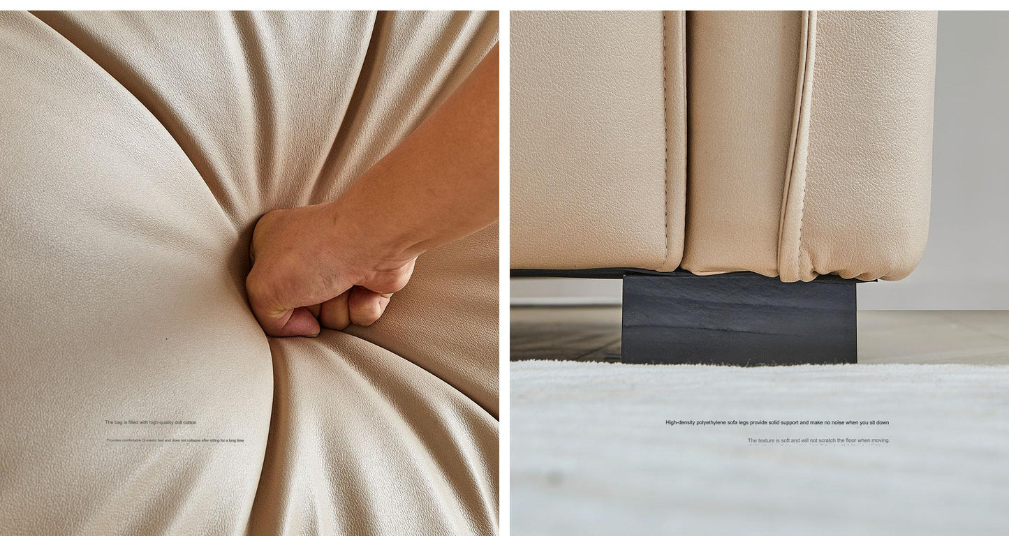 In-Elephant ear technology fabric sofa 2 seater