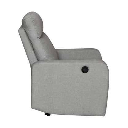 Mayfair 1 Seater Electric Recliner-Light Gray