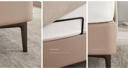 IN-Modern leather soft bed