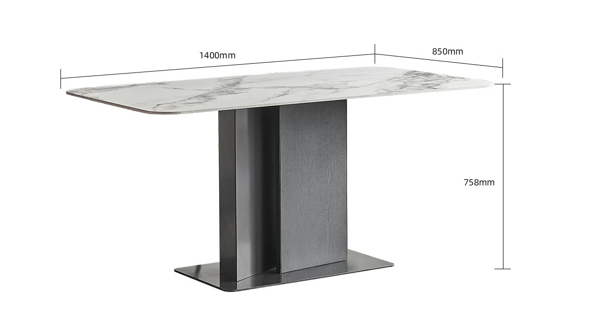 IN-Tii modern slate dining set