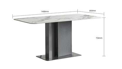 IN-Tii modern slate dining set