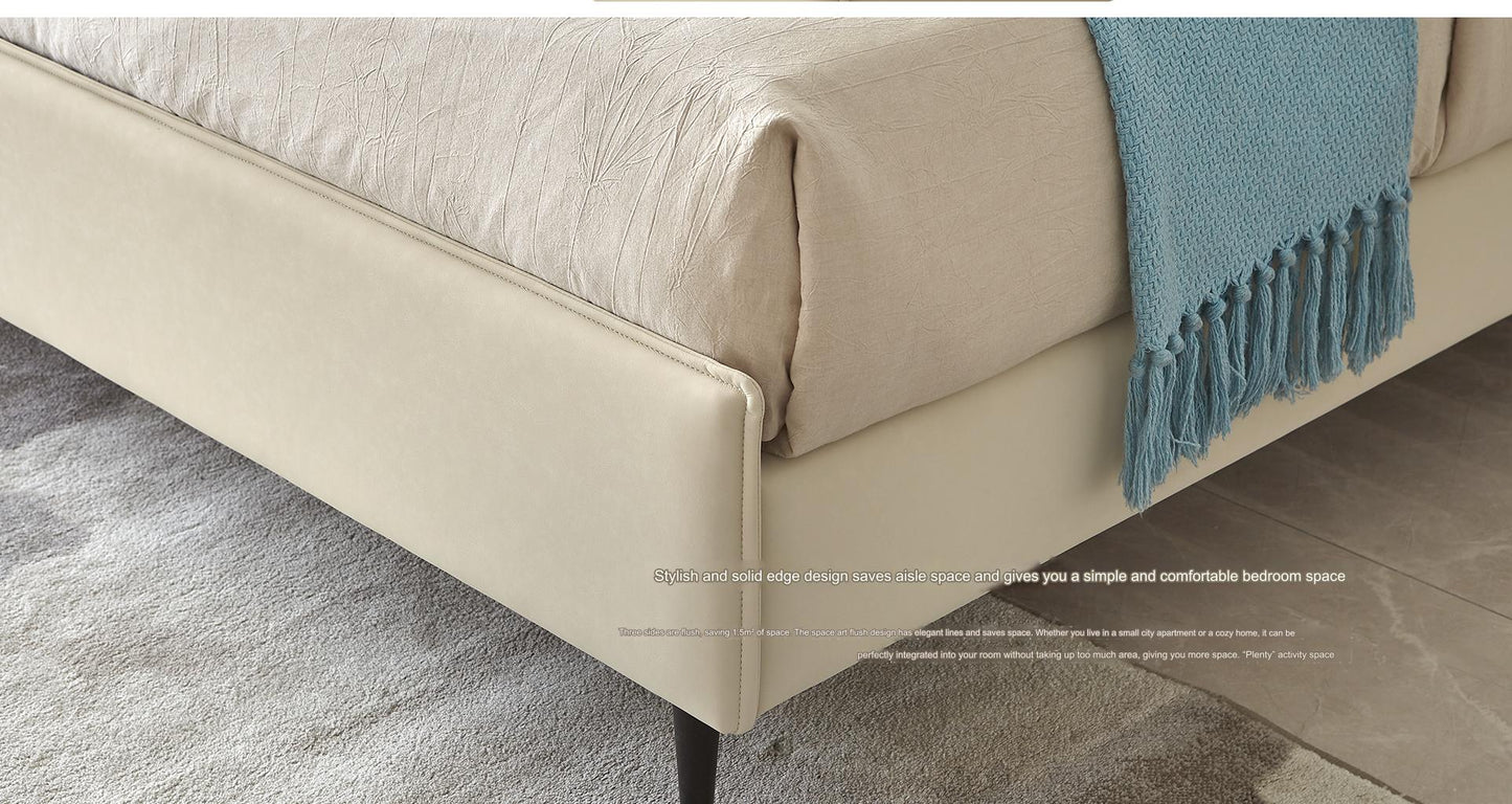 IN-Modern simple technology fabric soft bed