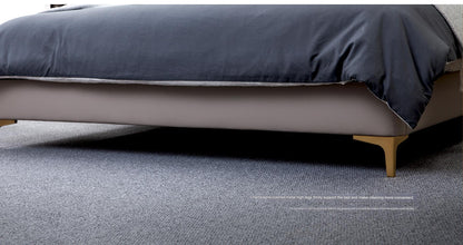 IN-Brand series light luxury leather soft bed
