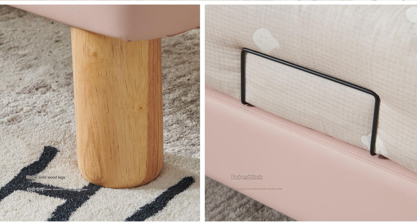 IN-Two-color piano key children's bed