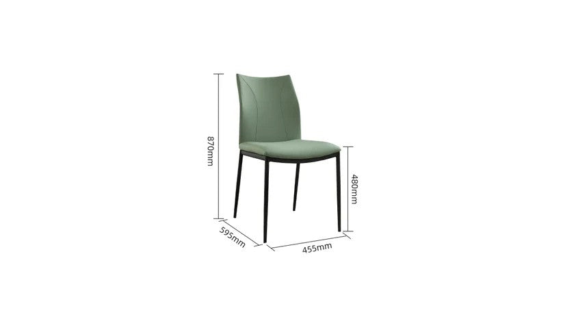 IN-Modern Minimalist Slate Dining Set