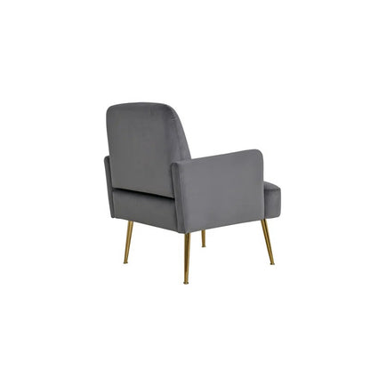 Daniela Armchair with Metal Legs(Set of 2)