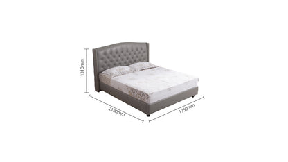 IN-American leather soft bed