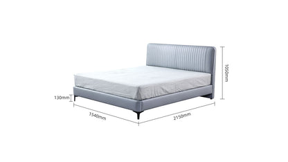 IN-Fei Nanxue modern minimalist leather art soft bed