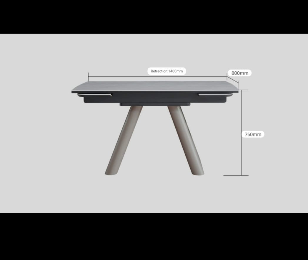 IN-Munich Modern Minimalist Functional Slate Dining Set