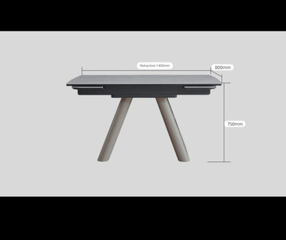 IN-Munich Modern Minimalist Functional Slate Dining Set