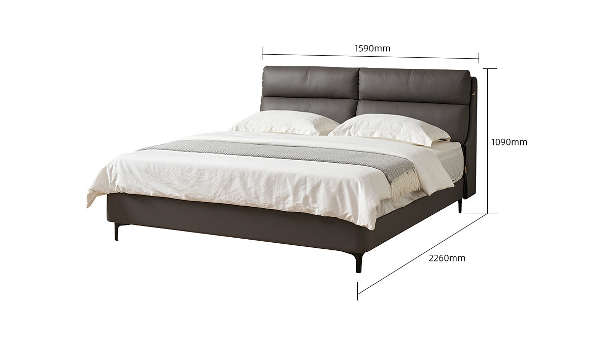 IN-CBD brand series modern leather soft bed
