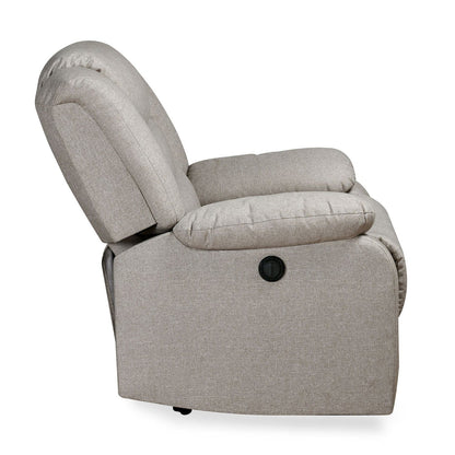 Era 1 Seater Electric Recliner-Honey Beige