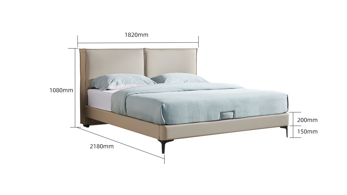 IN-Square Modern Soft Bed