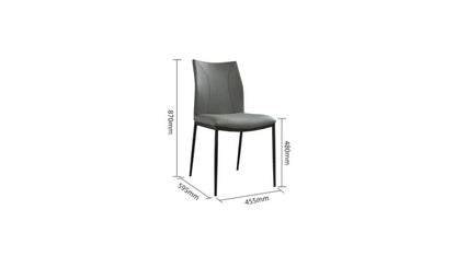 IN-Modern Minimalist Slate Dining Set