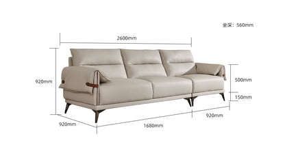 IN-Children's Companion Simple Silicone Leather Storage Sofa 3 Seater