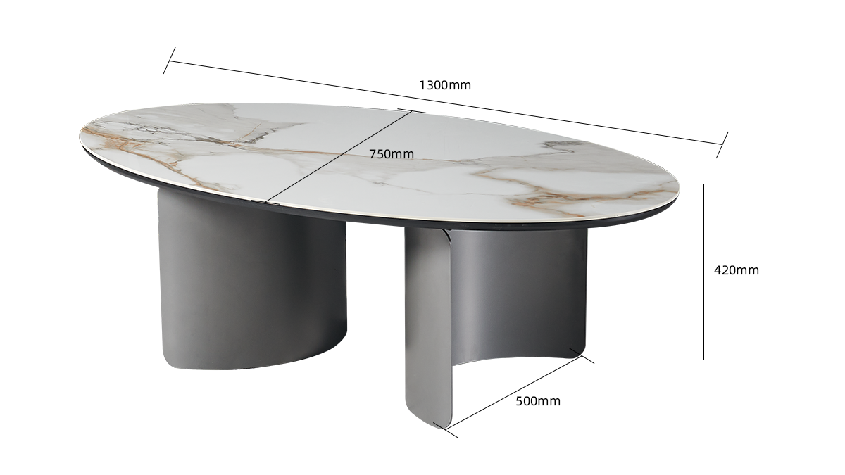 IN-Modern light luxury combination coffee table