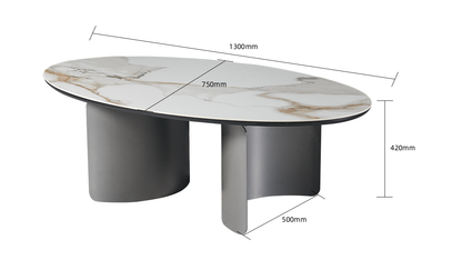 IN-Modern light luxury combination coffee table