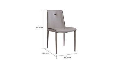 IN-Fashionable slate functional dining table and chairs set