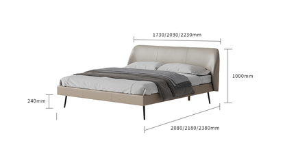 IN-Italian minimalist bed