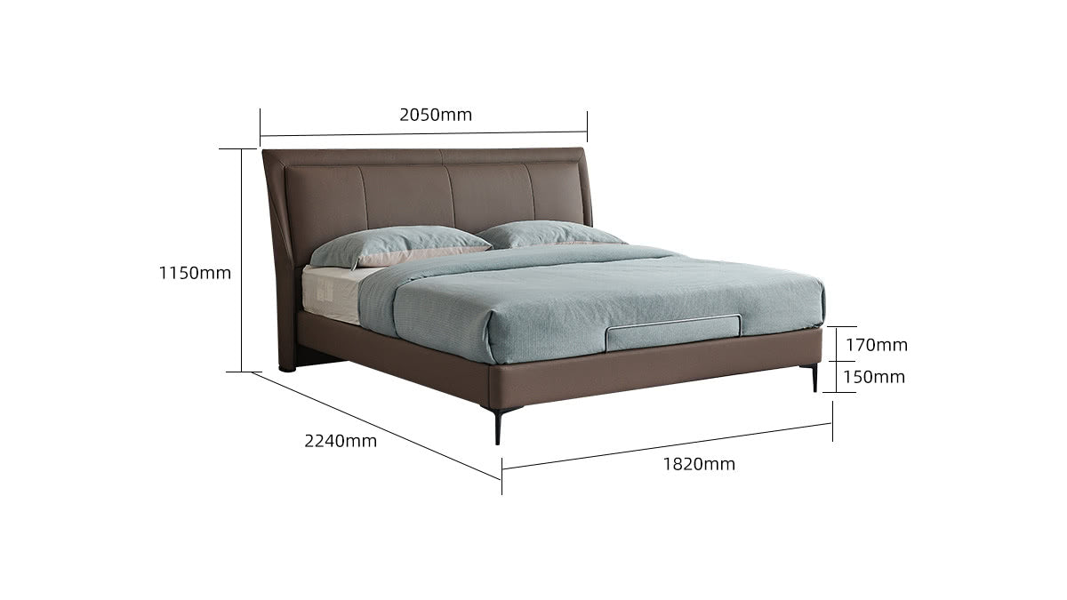 IN-Xilinmen Italian Light Luxury Electric Bed
