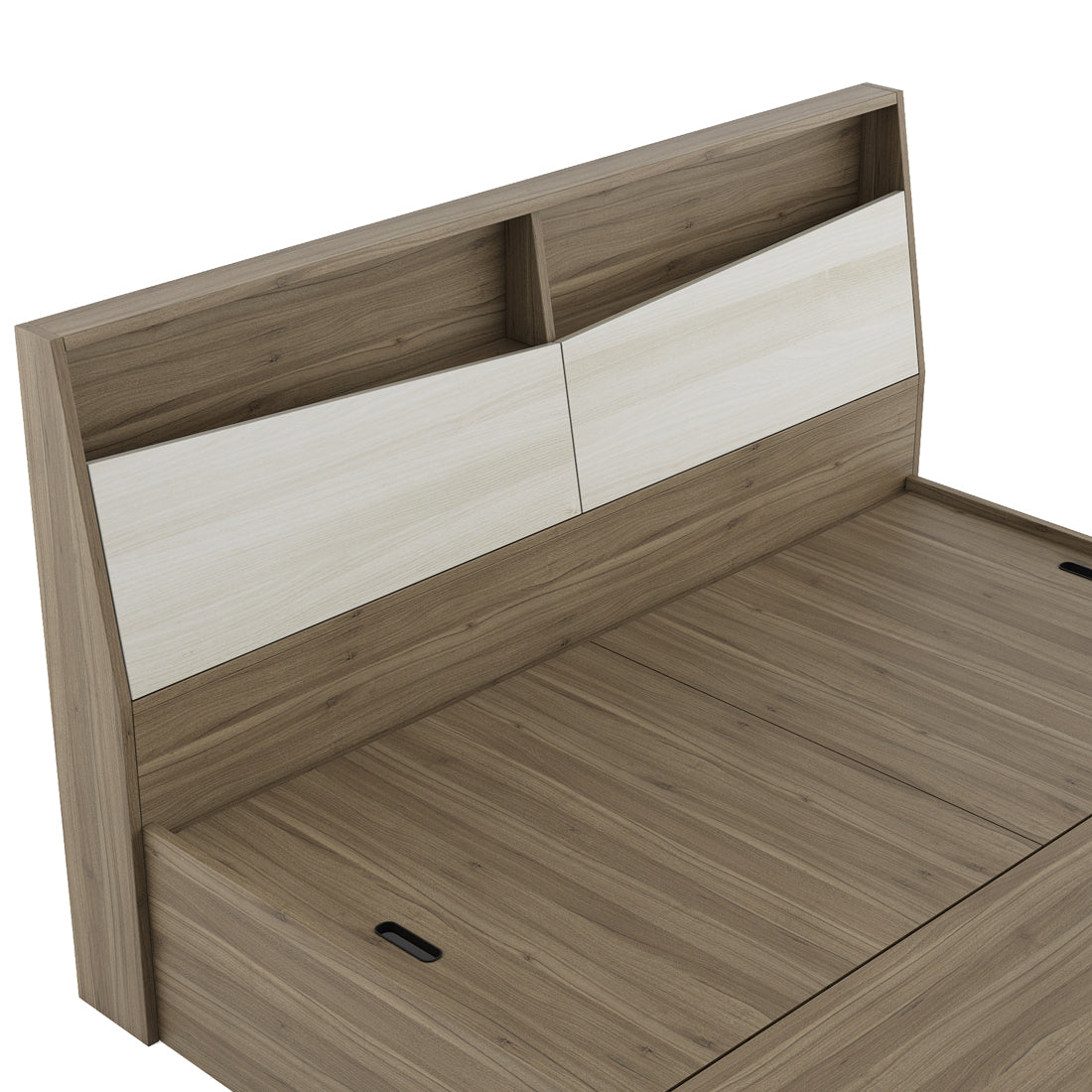 Martin Queen bed with 3/4th lift on storage