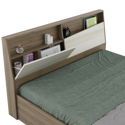 Martin Queen bed with 3/4th lift on storage